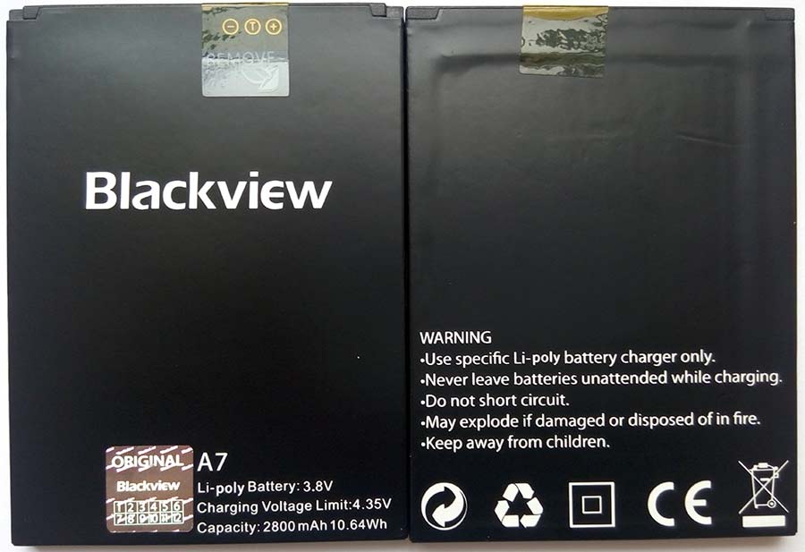 аккумулятор blackview a7