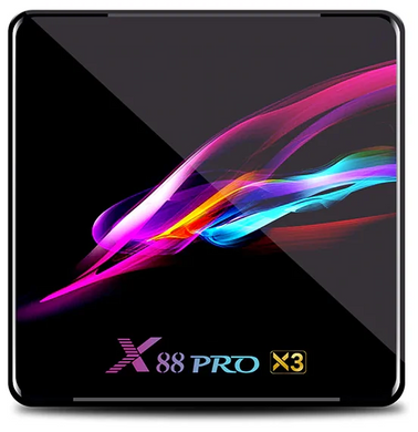 Приставка TV Box X88 PRO X3 | 4/64 GB Amlogic S905X