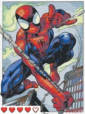 Картина за номерами Людина-павук | Spider-Man 40 х 50 см Bambino 0036Л1