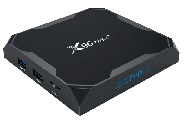 Приставка TV Box X96 Max Plus | 4/64 GB Amlogic S905X3