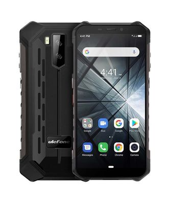 Телефон Ulefone Armor X3 IP68/IP69K, Черный / Black, 5" - 5,5", 1440/720 pixels, От 8,1 Мп до 12 Мп, От 2,1 Мп до 5 Мп, 2 Гб, LCD