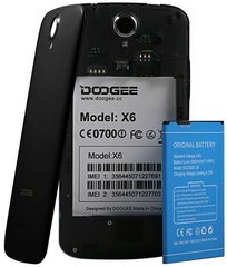 Мобильный телефон Doogee X6 MTK6580 (Black)