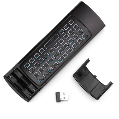 Пульт Air Mouse MX3 Pro Підсвічування, Мікрофон, Гіроскоп, Клавіатура USB 2.4G