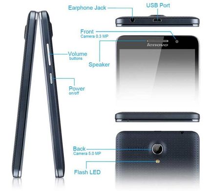 Мобильный телефон Lenovo A616 (Black)