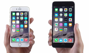 внешний вид Apple iPhone 6 и iPhone 6 Plus 