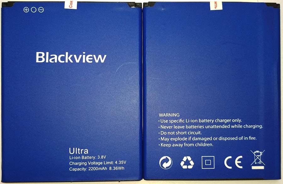 акумулятор blackview ultra a6