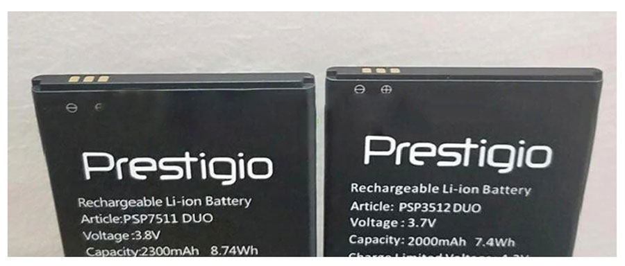 Акумулятор Prestigio PSP7511 DUO сумісний з Prestigio PSP3512