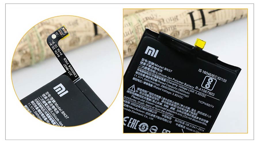 Аккумуляторная батарея для Xiaomi Redmi 6A BN37