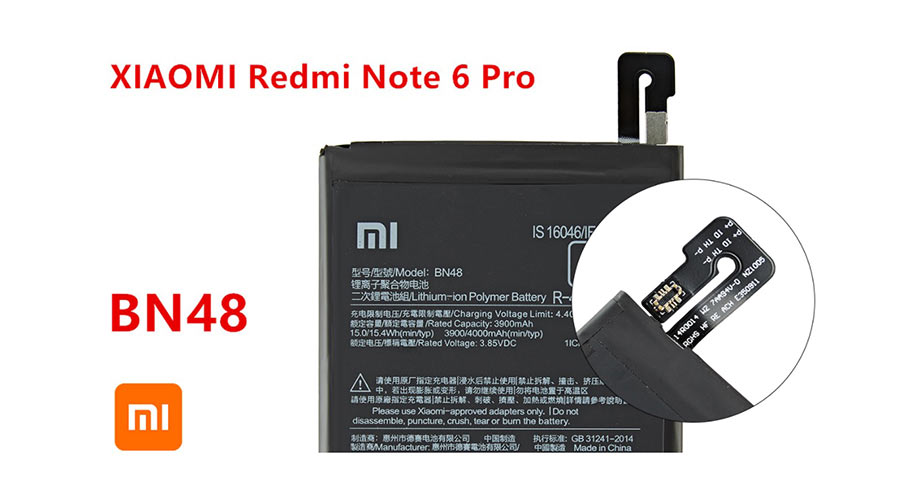 Батарея Xiaomi BN48 Redmi Note 6 Pro